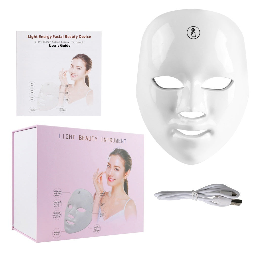 GlowLuxe™ LED Light Therapy Face Mask