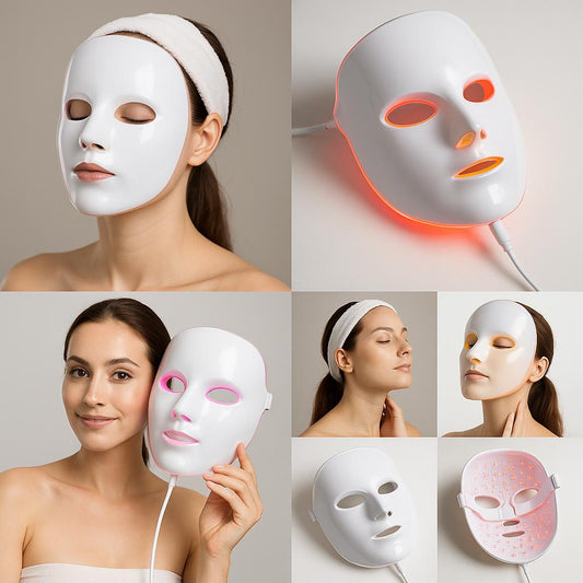 GlowLuxe™ LED Light Therapy Face Mask